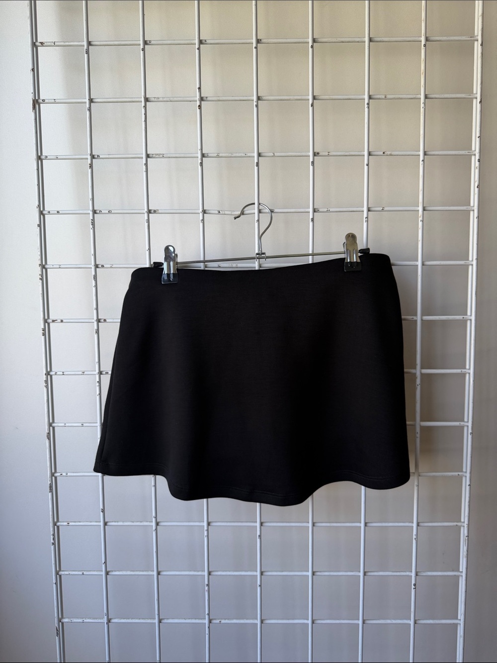 Black Circle Skater Mini Skort Size Medium